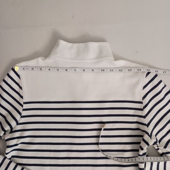 Vineyard Vines 1/4 Zip Stripe Pullover Girls L 16 - Picture 10 of 15